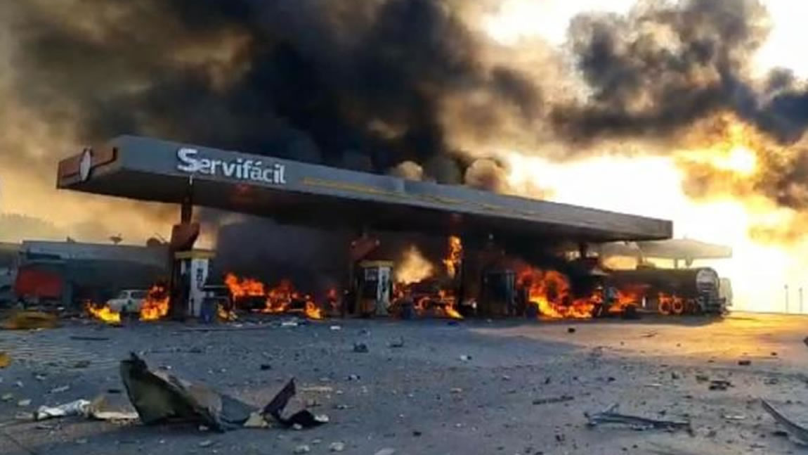Explosion Error Causó