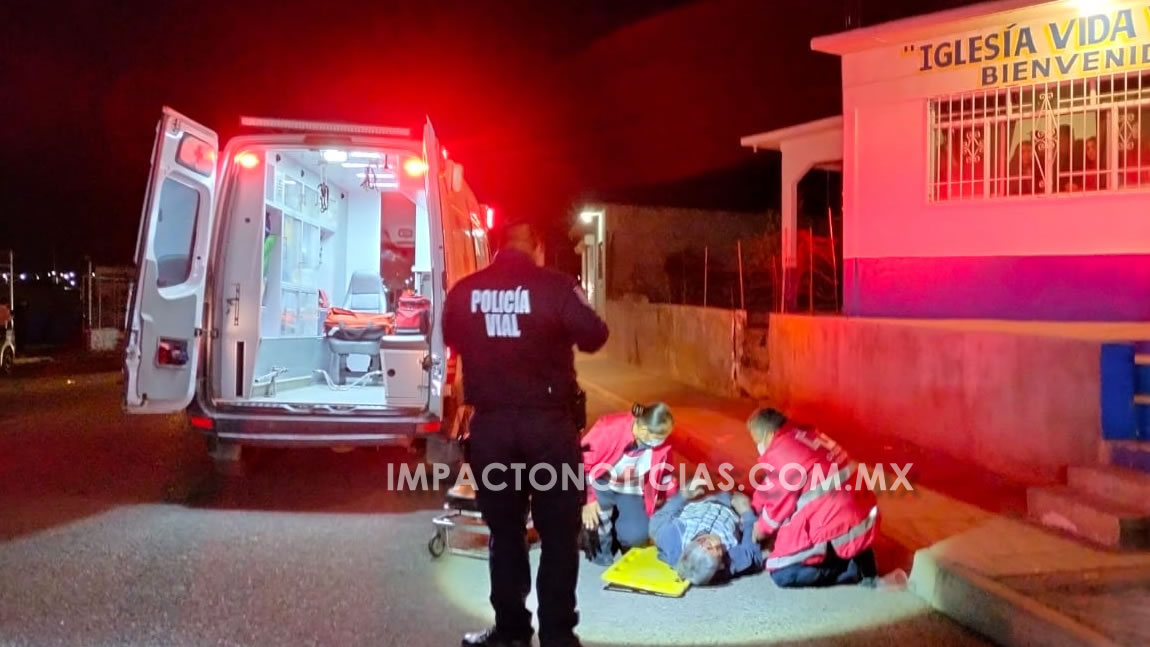 Camioneta arrolla a adulto mayor y mujer en bicicleta; queda con ...