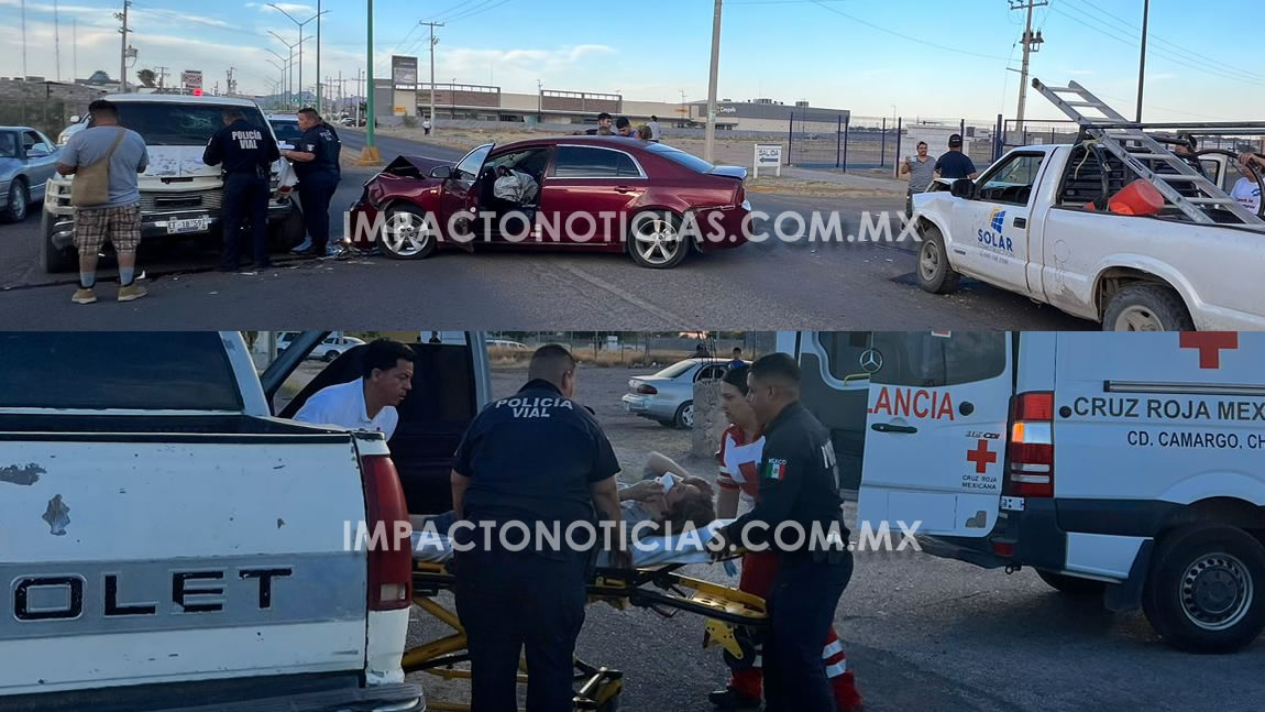 Choque múltiple provoca daños materiales fuertes y deja 3 lesionados ...