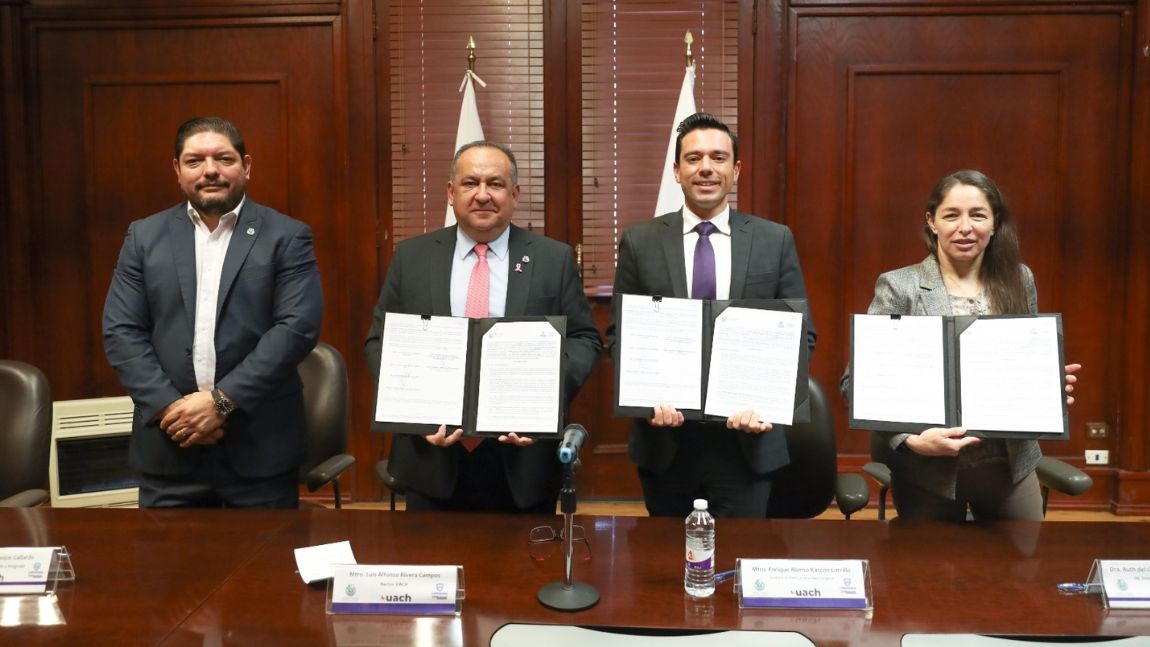 Firman SPyCI y UACH alianza en beneficio de jóvenes de los pueblos ...