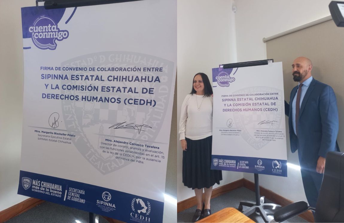 Firman convenio Sipinna y CEDH para fortalecer la protección de los ...