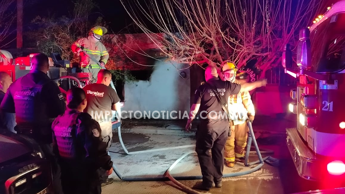 Se incendia vivienda en la colonia Independencia | ImpactoNoticias.com.mx