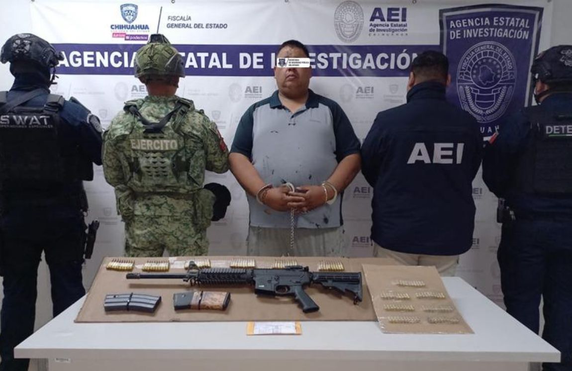 Arresta Policía del Estado a sujeto con arma de fuego y supuesta droga ...