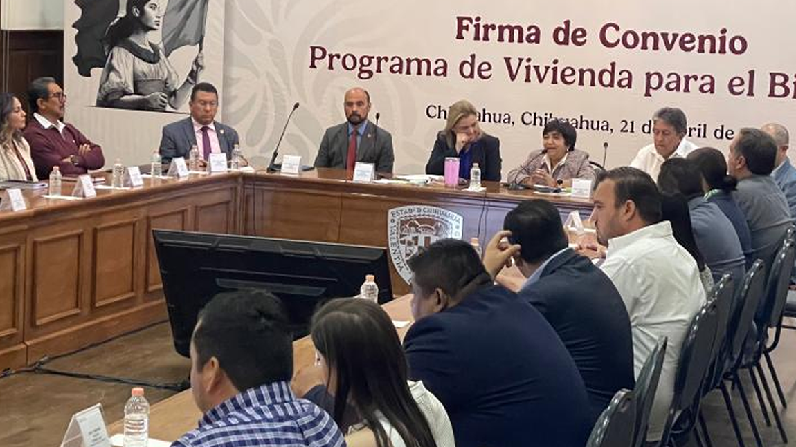 Chihuahua tendrá viviendas de Bienestar: firma Maru y SEDATU convenio ...