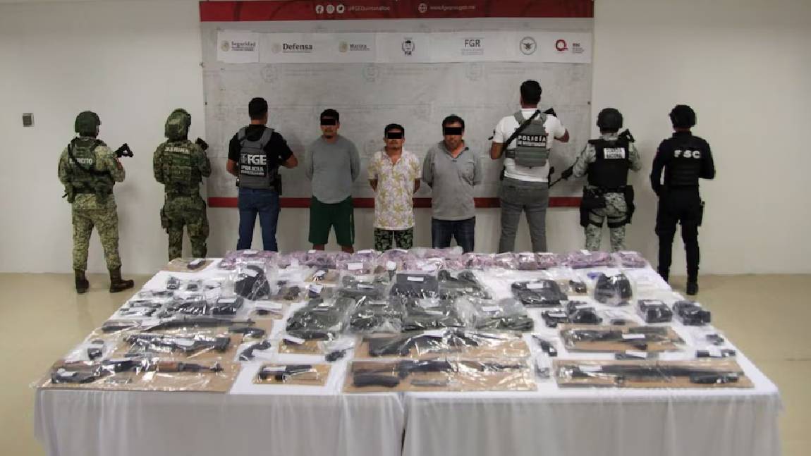 Detienen a “El Cuervo”, líder de un grupo criminal en Quintana Roo ...