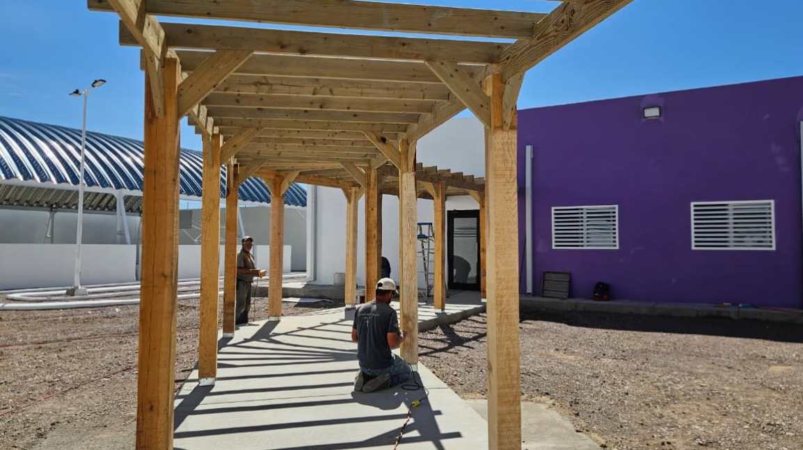 En su etapa final la construcción del Centro de Asistencia Social en ...