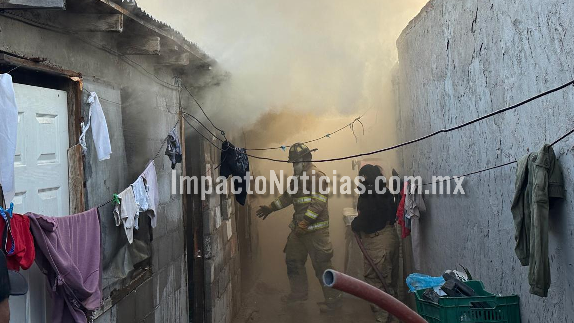 Se incendia vivienda en vecindad de Camargo; posible corto circuito la ...