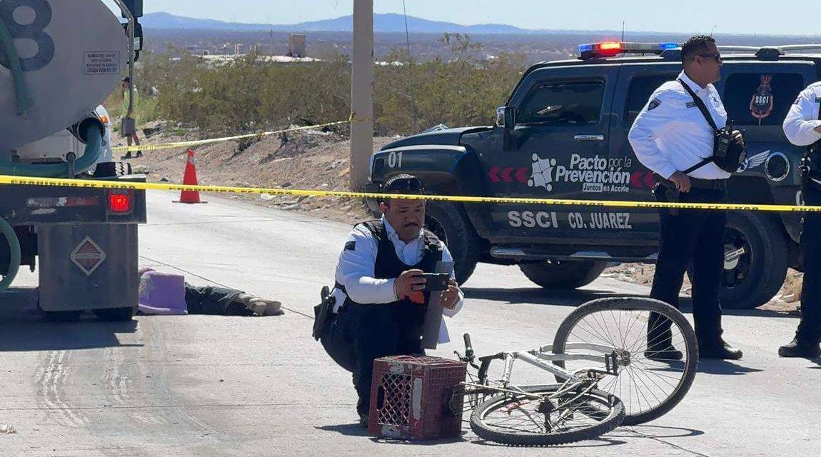 Chofer de pipa de la JMAS atropella y mata a adulto mayor en Juárez ...